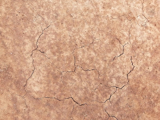 The ground has cracks in the top view for the background