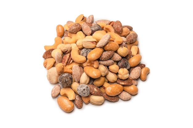 A group of almonds pistachios walnuts macadamia cashews