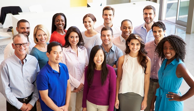 Group of business people man and woman