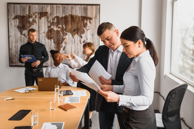 Group of businesspeople in the office