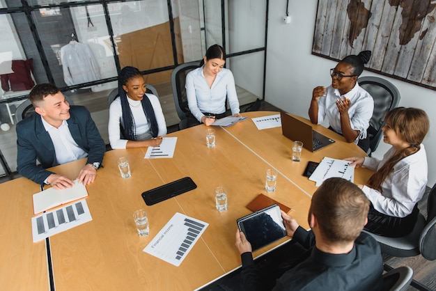 Group of businesspeople in the office