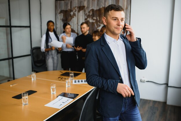 Group of businesspeople in the office