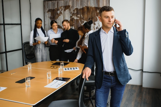 Group of businesspeople in the office