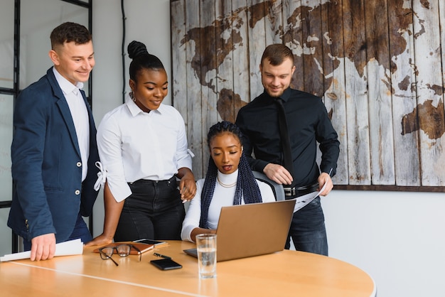 Group of businesspeople in the office