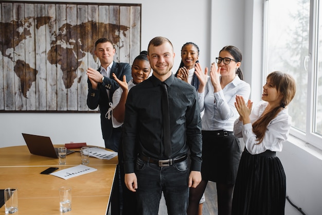 Group of businesspeople in the office