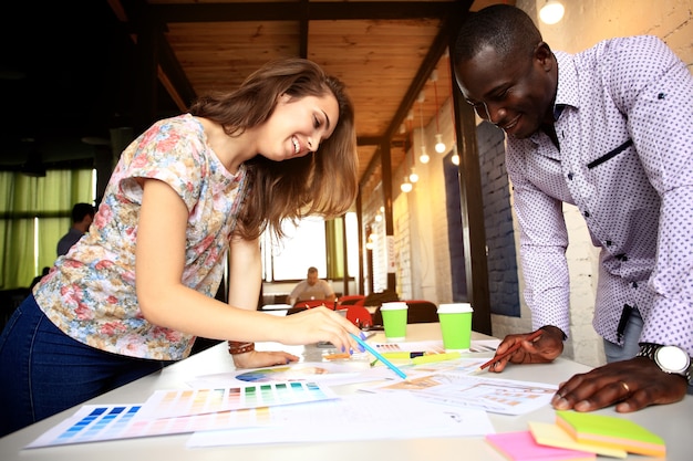 Group of businesspeople posing