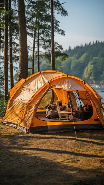 Group camping tents