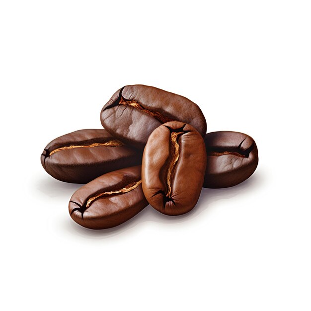 Premium Photo | Group of coffee beans for breakfast