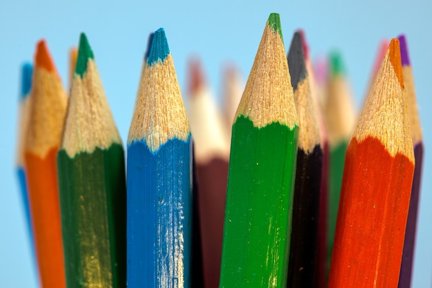 A Group of Coloured Pencils