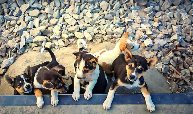 Group of Dogs