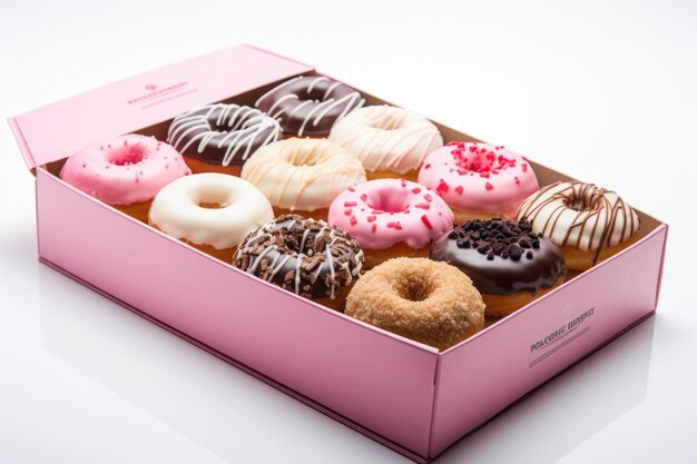 Photo group of donuts