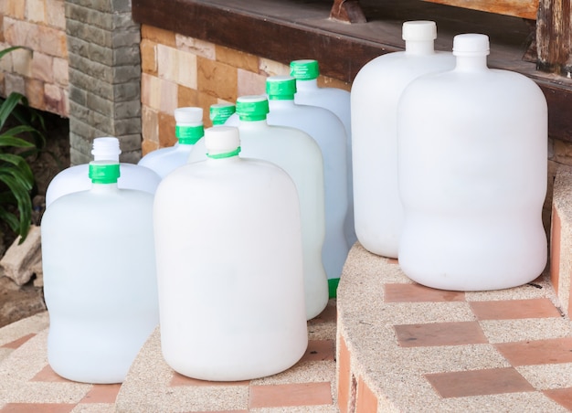 Group of drinking water tank