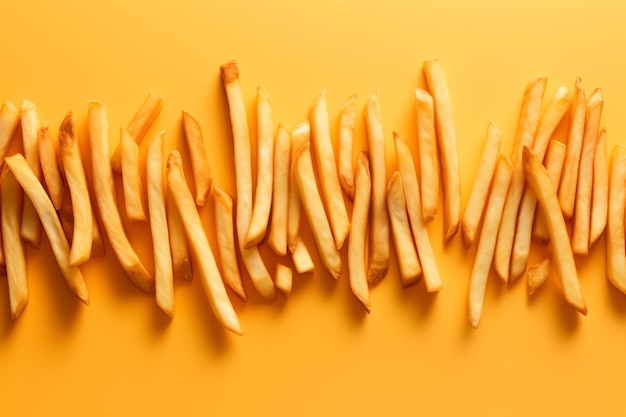 A group of french fries