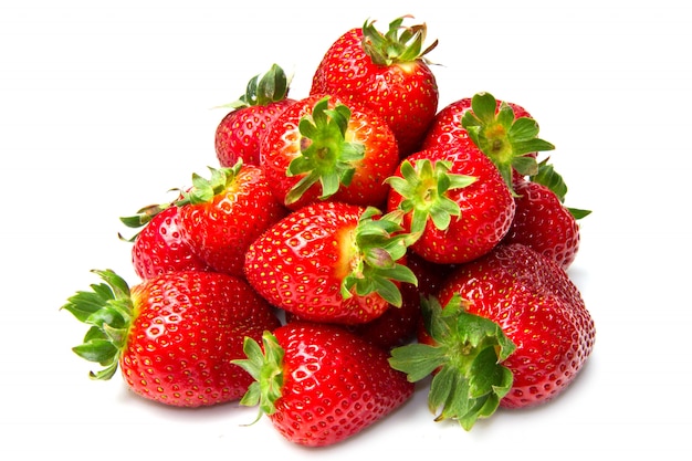 group of fresh Strawberry