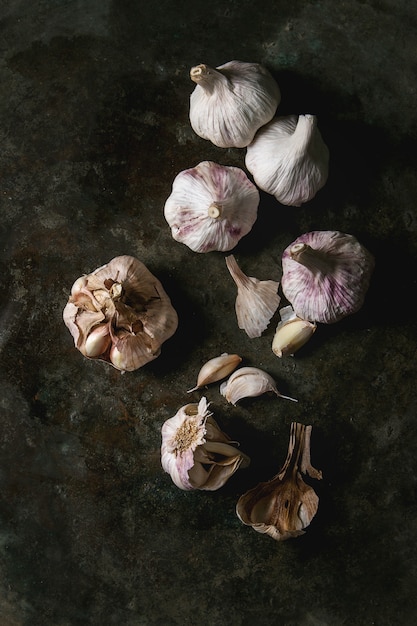 Group of garlic