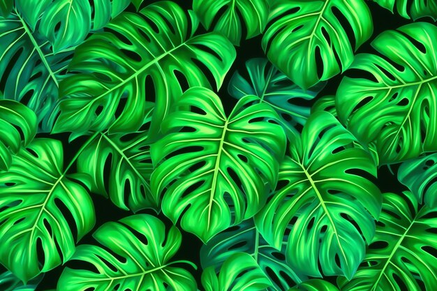 A group of green leaves