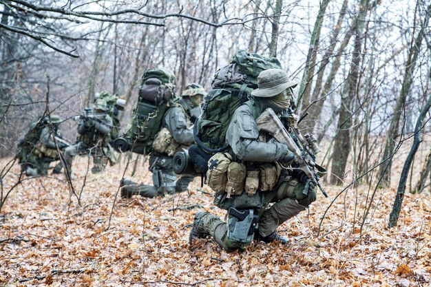 Group of jagdkommando soldiers