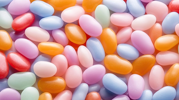 a group of jelly beans