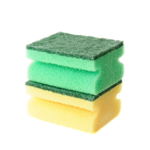 Group of kitchen sponges