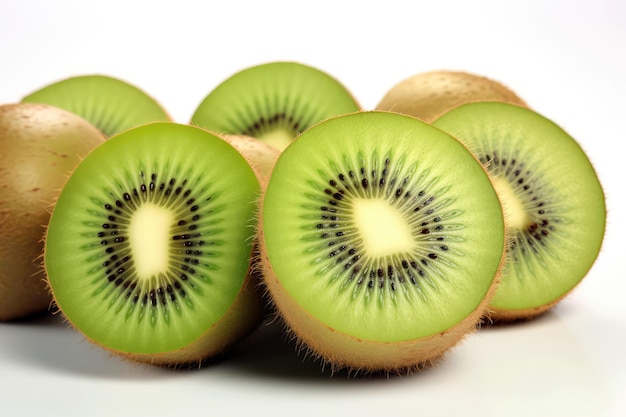 A Group Of Kiwis Sitting On Top Of Each Other