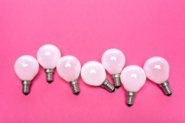 Group of light bulbs