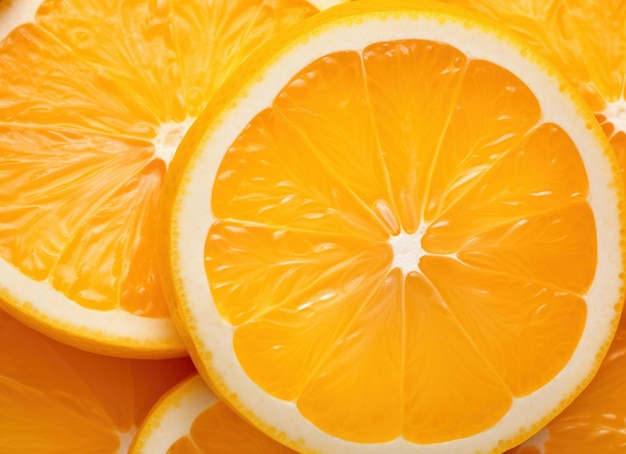 A group of orange slices