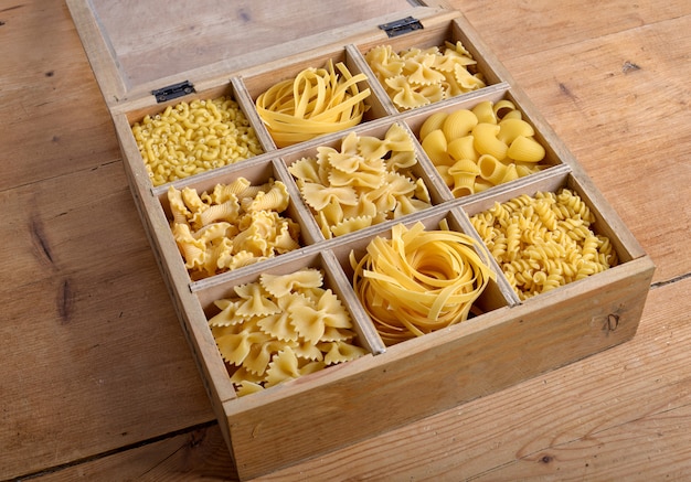 Group of pasta