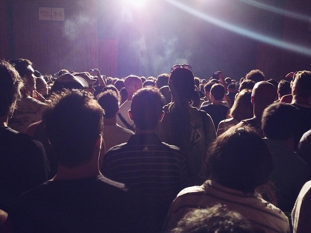 Photo group of people at concert