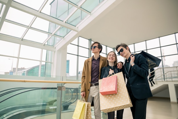 Group Of People Shopping