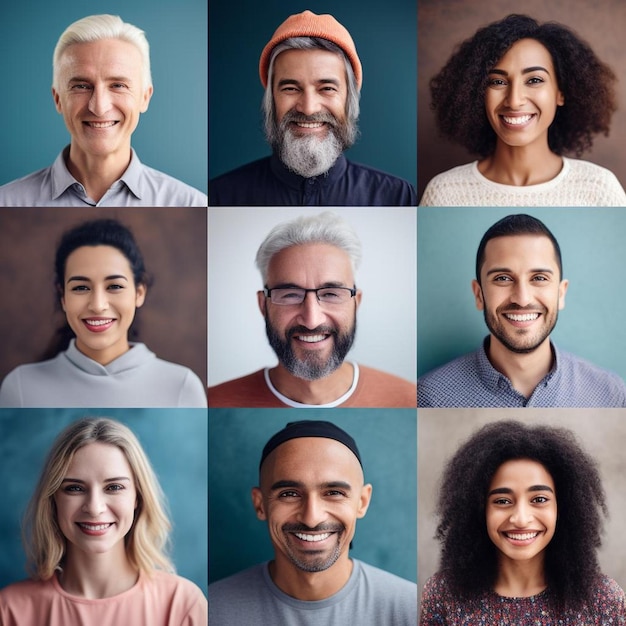 a group of people that are smiling and posing for a photo