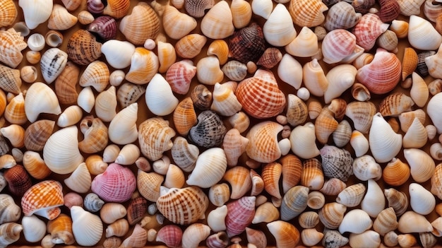 A group of seashells