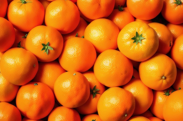 Group of slices whole of fresh orange fruits isolated on white background Generative AI