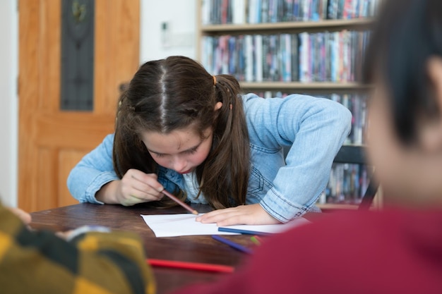 A group of students from an international school that promotes creativity