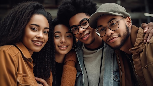 Photo group of students