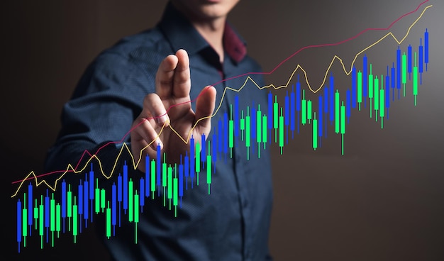 Growing Candlestick Chart