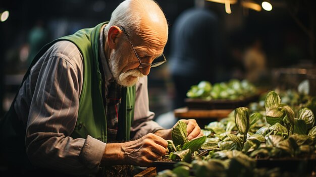 植物を育てる