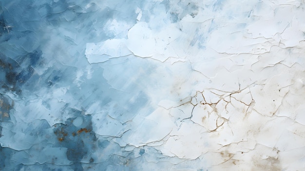 Grunge background of blue and white Abstract illustration texture of cracks chips dot Dirty mono