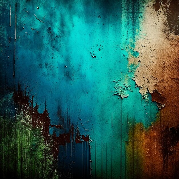 Photo grunge background and creative background with rough painted texture