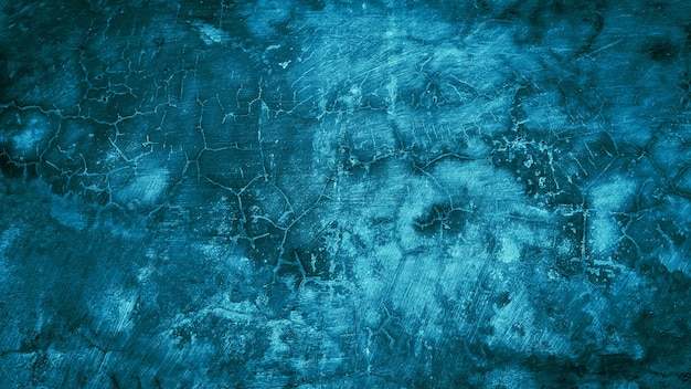 Фото Гранж фон голубой стены текстуры фона синий фон