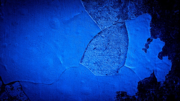 grunge background of old blue wall abstract background blue background