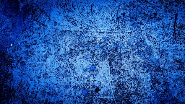 Photo grunge background of old blue wall abstract background blue background