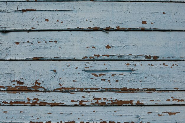 Grunge background Peeling paint on an old wooden floor