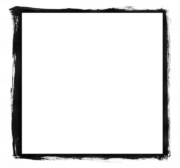 Гранж черно-белая рамка идеально подходит для фотографий