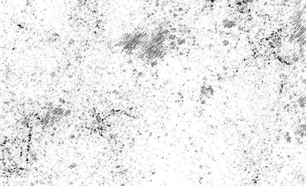 Grunge black and white pattern. Monochrome particles abstract texture. Background of cracks, scuffs