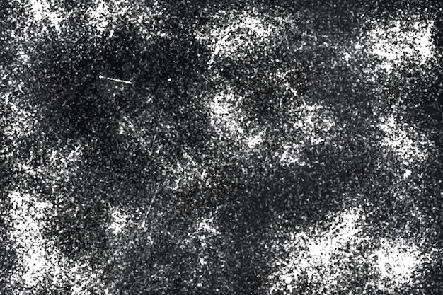 グランジ黒と白のパターンモノクロ粒子抽象的なテクスチャ亀裂の背景擦り傷