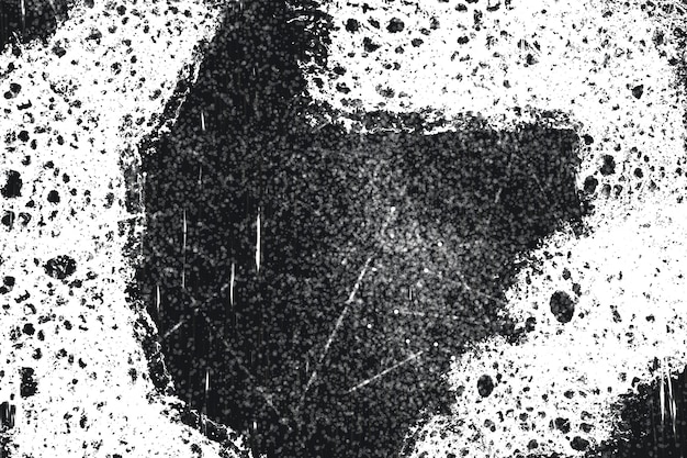 Гранж черно-белый узор Монохромные частицы абстрактные текстуры Фон трещин потертости
