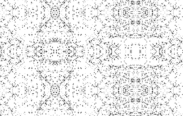 グランジ黒と白のパターンモノクロ粒子抽象的なテクスチャ亀裂の背景擦り傷