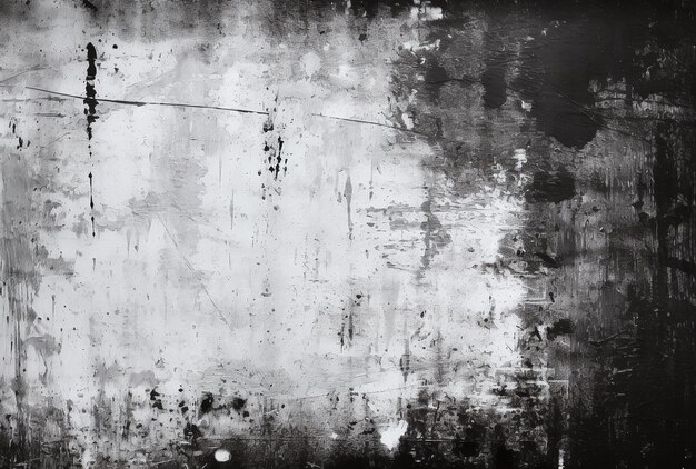 Grunge black and white texture overlay