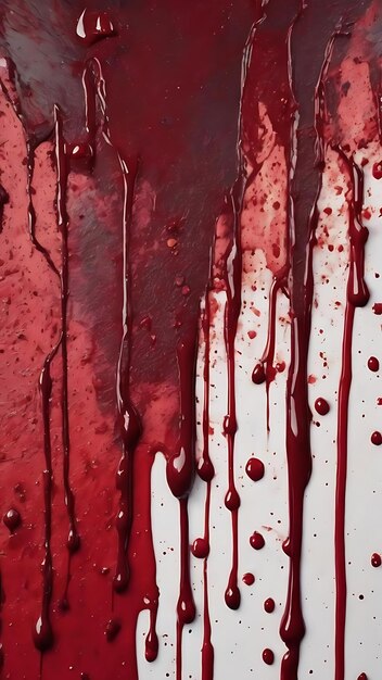 Photo grunge blood splattered paper background