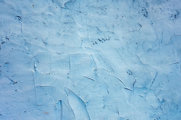 Grunge Blue concrete wall background texture